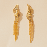 Cupid Tassel Earrings